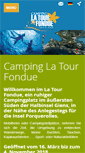 Mobile Screenshot of camping-latourfondue.de.com