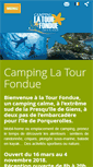 Mobile Screenshot of camping-latourfondue.com